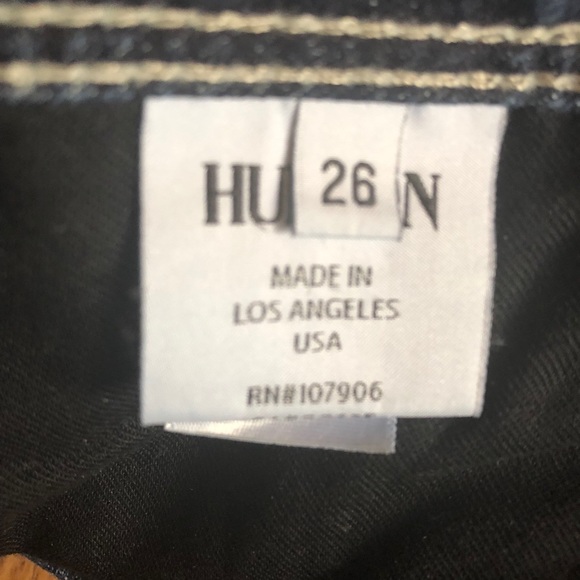 👖Hudson Signature Flap Pocket Stretch Dark Wash - Picture 6 of 8